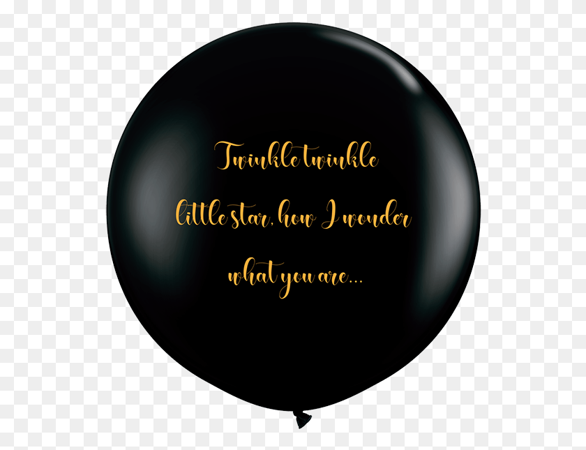540x585 Twinkle Twinkle Little Star Gender Reveal Balloons Balloon, Sphere, Ball, Text HD PNG Download