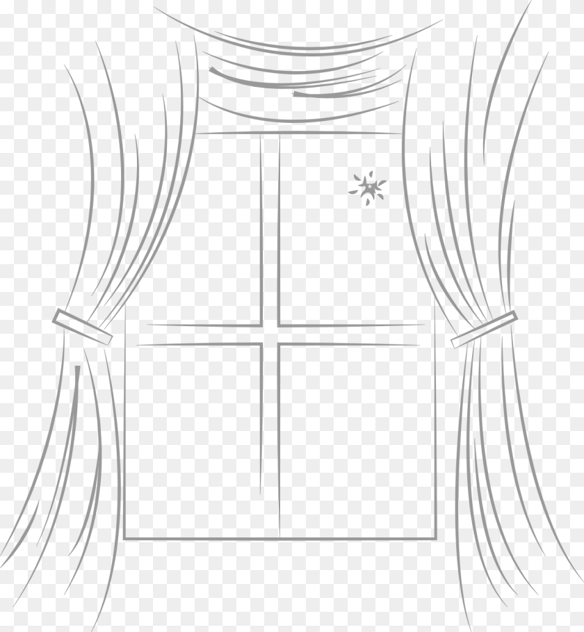 Twinkle Twinkle Little Star Line Art PNG