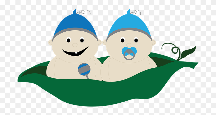709x387 Twins Two Peas In A Pod Pea Pod Pea Pod Boy Baby Happy Birthday Twin Grandsons, Nature, Outdoors, Clothing HD PNG Download