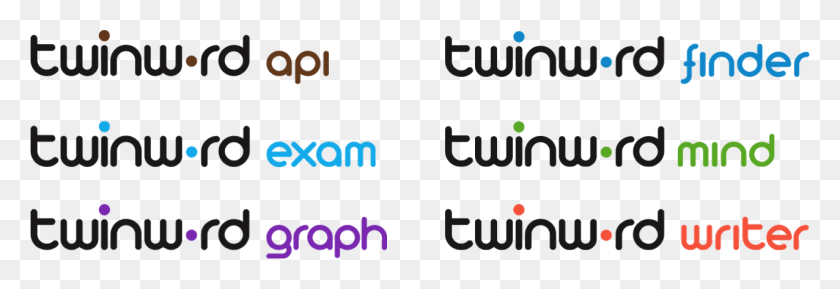 1276x376 Twinword Product Logos Diseño Gráfico, Texto, Word, Alfabeto Hd Png