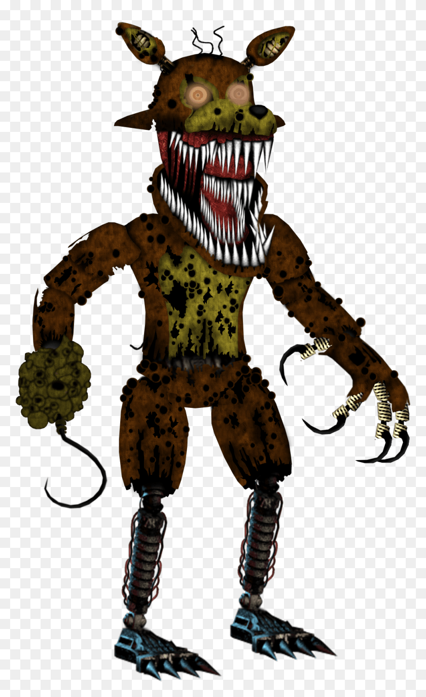 976x1645 Twisted Foxy, Disfraz, Ropa Hd Png