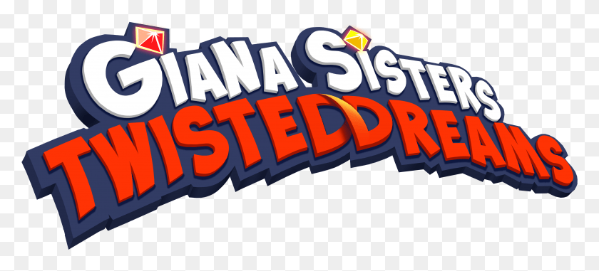 4683x1933 Логотип Twisted Sister Giana Sisters Логотип Twisted Dreams, Слово, Текст, Динамит Png Скачать