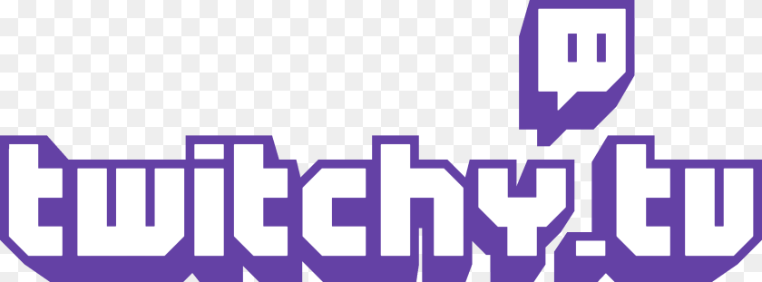 2816x1041 Twitch, Purple, Text, First Aid Clipart PNG