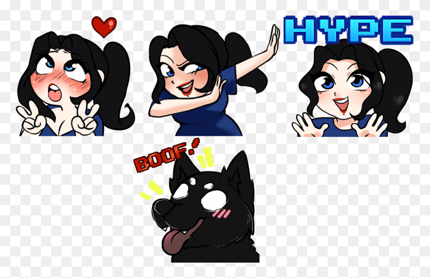 1508x932 Twitch Emotes Hype, Comics, Book, Person HD PNG Download