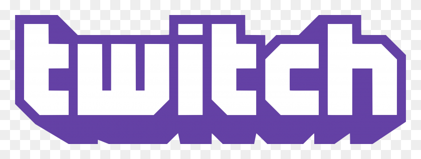 5000x1657 Twitch Logo Transparent Background Twitch Logo .png, Purple, Text, Alphabet HD PNG Download