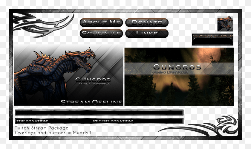 1344x756 Twitch Overlays For Gungros, Horse, Mammal, Animal HD PNG Download
