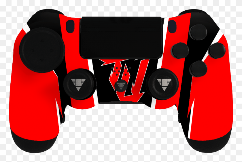 905x584 Twitch United Playstation 4 Controller Aporia Customs, Text, Vehicle, Transportation HD PNG Download
