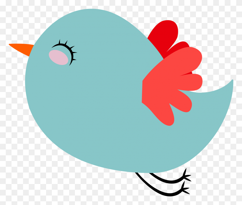 2265x1899 Twitter Clipart Bird Cute Email Clipart, Animal, Fish, Food HD PNG Download