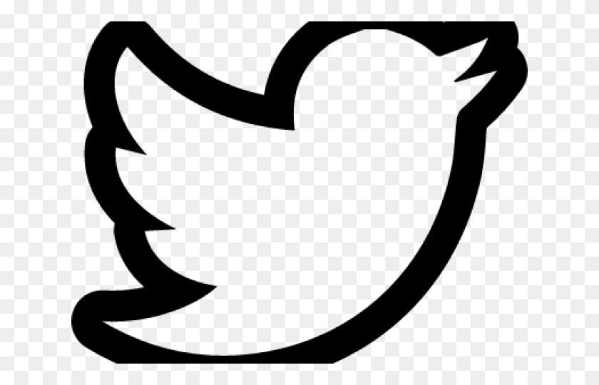 640x480 Twitter Клипарт Twitter Bird Facebook Черно-Белый Значок Социальных Сетей, Серый, World Of Warcraft Hd Png Скачать