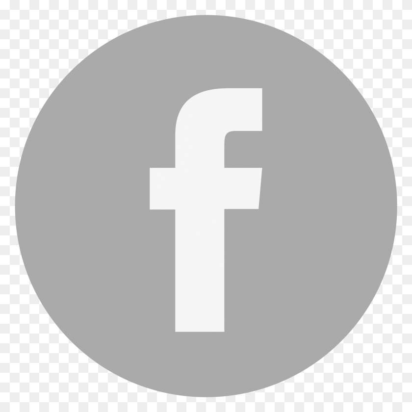 2165x2165 Логотип Twitter Facebook Серый, Первая Помощь Hd Png Скачать