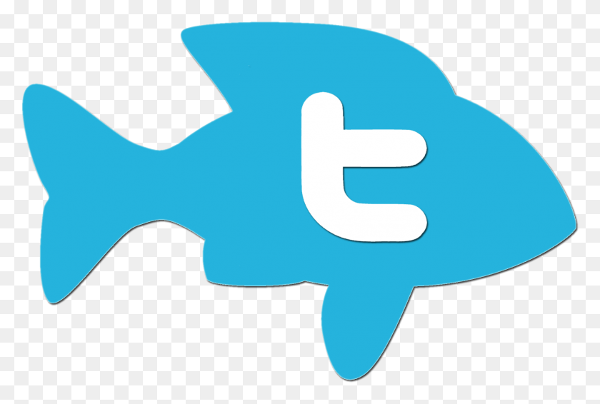 1719x1117 Twitter Fish Logo Twitter Fish, Axe, Tool, Symbol HD PNG Download