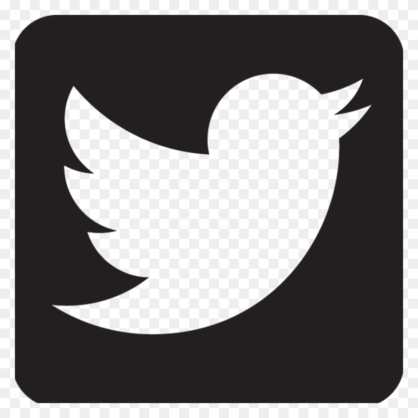 1181x1181 Descargar Png Twitter Icono Negro Icono Negro De Twitter, Gris Hd Png