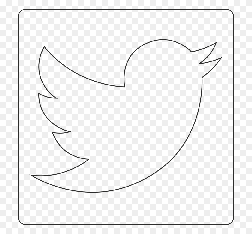 720x720 Логотип Twitter Белый Логотип Twitter Логотип Вектор Белый, Текст, Доска Hd Png Скачать