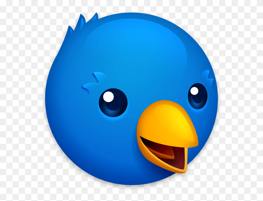 583x583 Twitterrific 5 For Twitter 17 Twitterrific App Icon, Bird, Animal, Balloon HD PNG Download