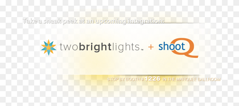 941x377 Two Bright Lights Shootq Shootq, Text, Word, Number HD PNG Download