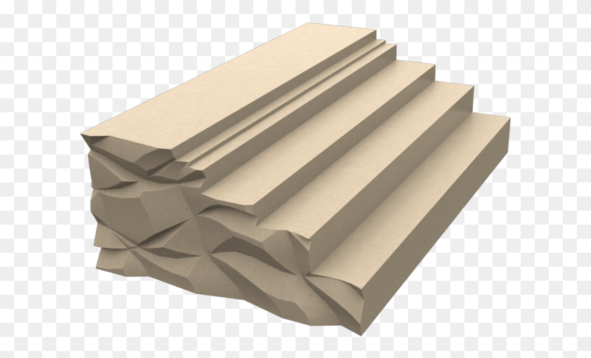 615x450 Two Cleavage Planes At 90 Degrees 3 Cleavage In 3 Planes, Cardboard, Paper, Staircase HD PNG Download