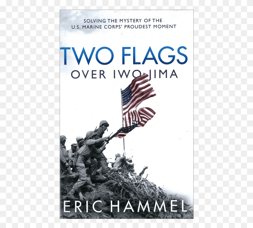 448x697 Two Flags Over Iwo Jima, Poster, Advertisement, Person HD PNG Download