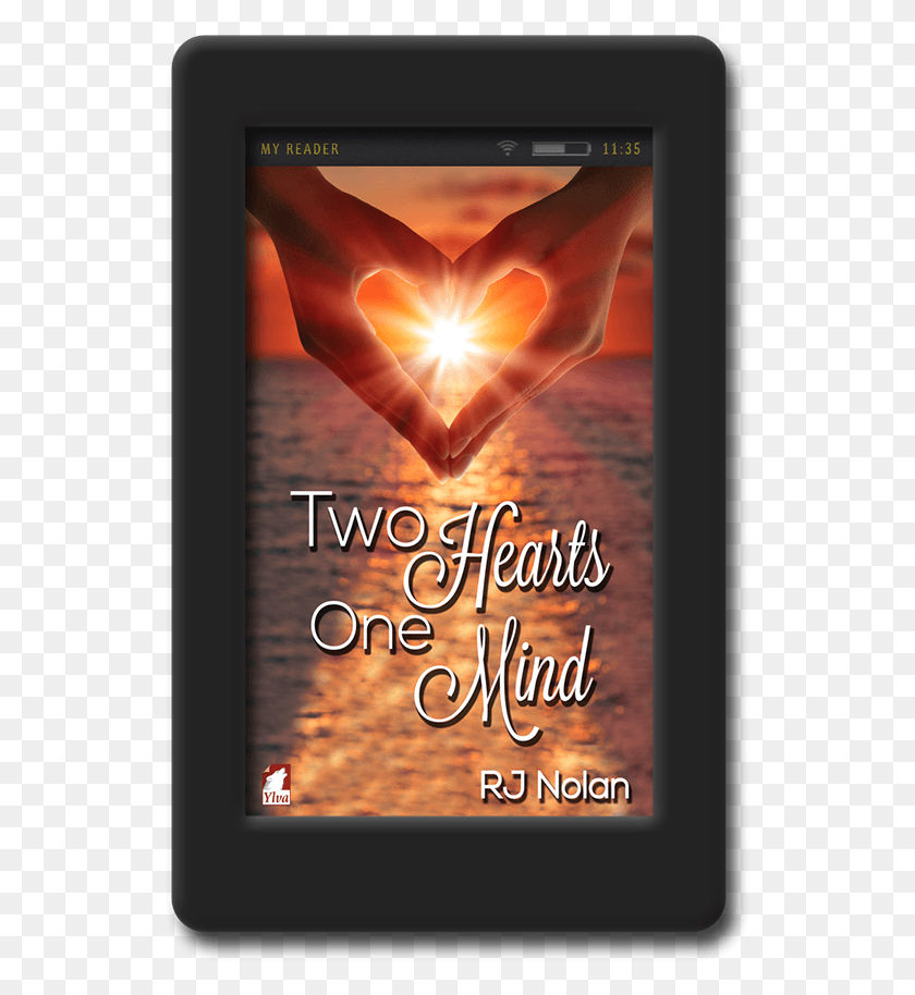 539x854 Two Hearts One Mind By Rj Nolan Tablet Computer, Poster, Advertisement, Person HD PNG Download
