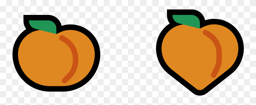 760x285 Two Peach Emoji Side By Side, Eclipse, Astronomy, Outdoors HD PNG Download