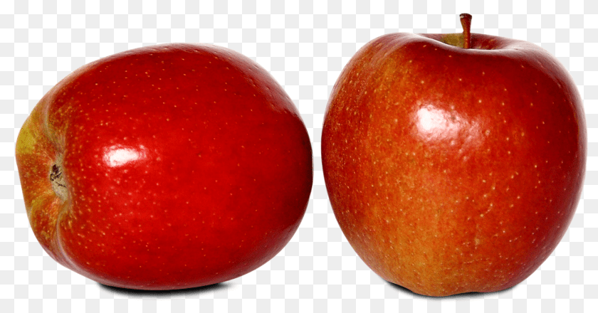 1540x807 Two Red Ripe Apples Image, Apple, Food, Fruit, Plant Sticker PNG