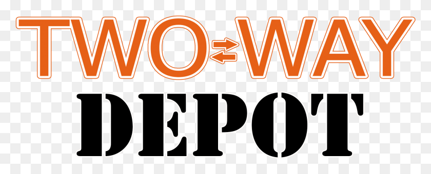 1876x674 Two Way Depot, Text, Alphabet, Symbol HD PNG Download