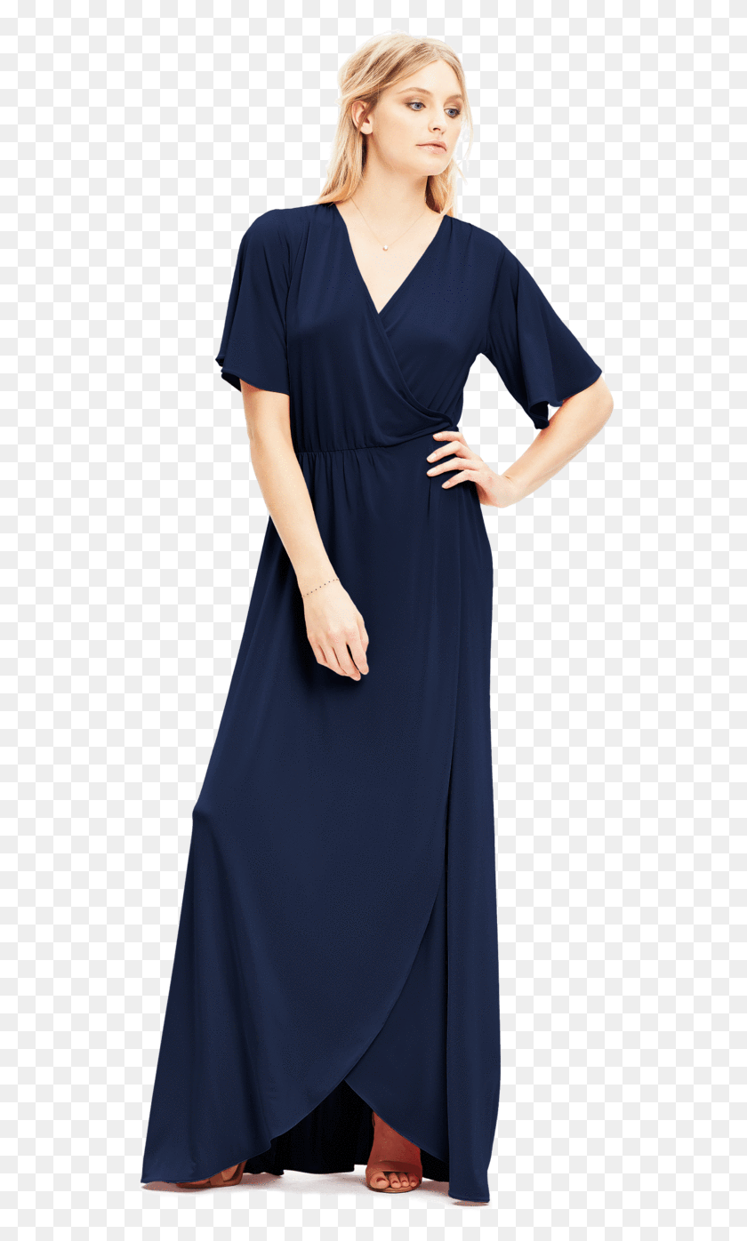 542x1336 Twobirds Bridesmaid Dress Lucy Gown, Clothing, Apparel, Female HD PNG Download
