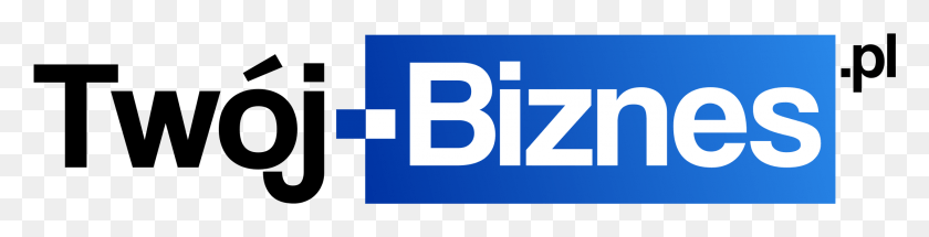 2151x429 Twoj Biznes Logo Cobalt Blue, Word, Text, Number HD PNG Download