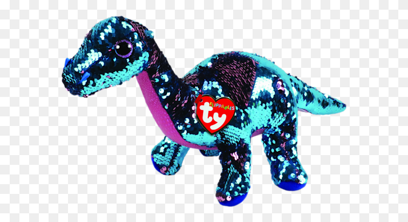 591x398 Ty Beanie Boo Dino, Plush, Toy, Animal HD PNG Download