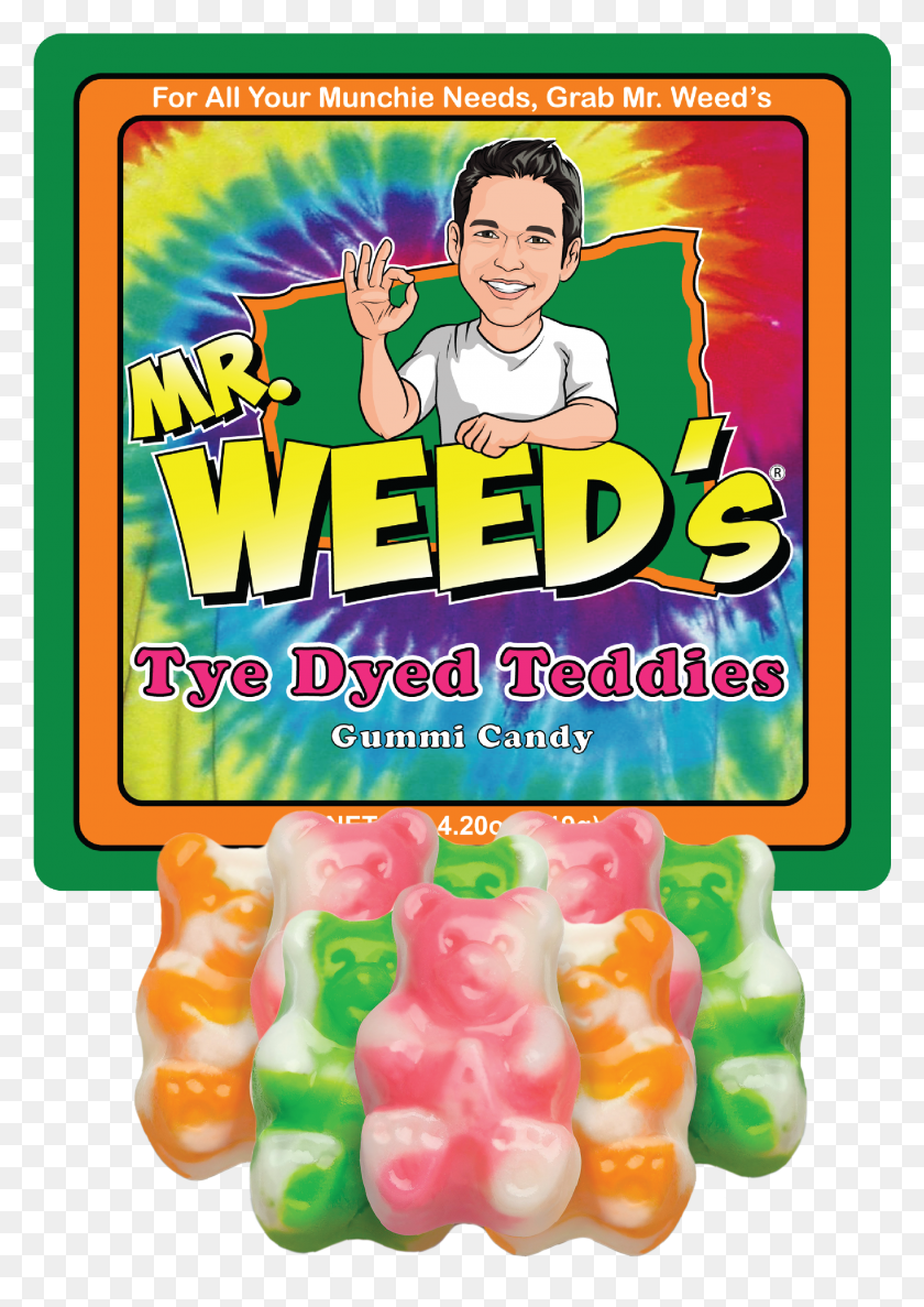 2024x2927 Tye Dyed Teddies Gummi Bears Gummy Bear, Food, Person, Human HD PNG Download