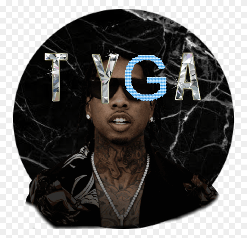 750x750 Tyga Sticker Album Cover, Person, Human, Face HD PNG Download