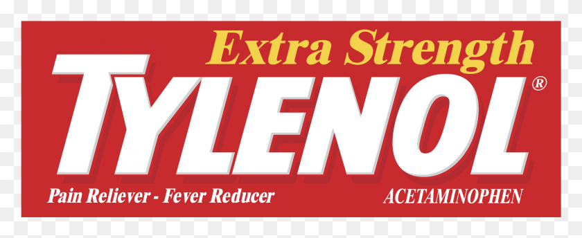 2191x799 Tylenol Logo Transparent Tylenol Logo Vector, Text, Word, Advertisement HD PNG Download