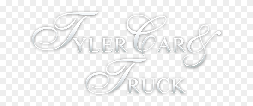 646x294 Tyler Car Amp Truck Center Calligraphy, Text, Alphabet, Label HD PNG Download