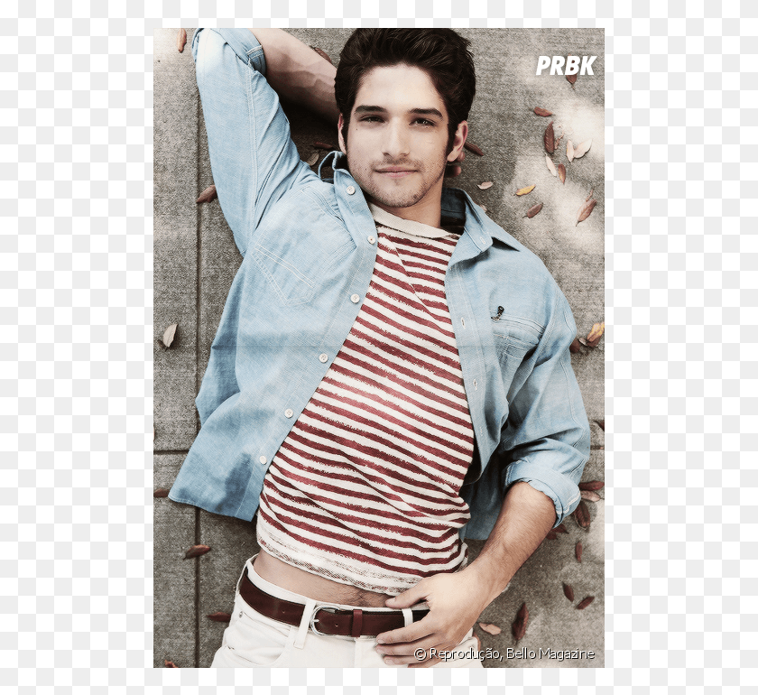 501x710 Tyler Posey De Ampquot Tyler Posey Bello Magazine, Clothing, Apparel, Person HD PNG Download