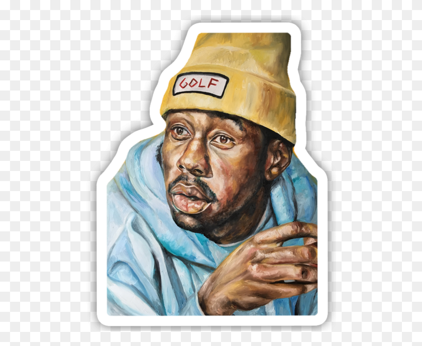 498x628 Tyler The Creator Transparent Tyler The Creator Painting, Person, Human, Clothing HD PNG Download