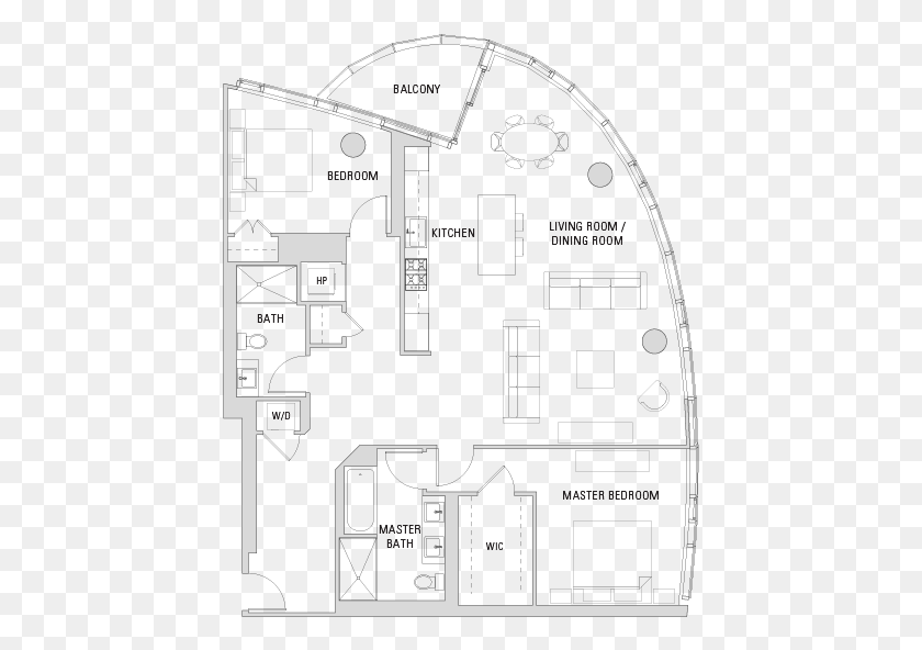 435x532 Type 6 Floor Plan, Diagram, Plot, Scoreboard Descargar Hd Png