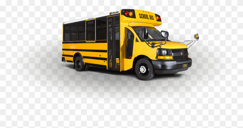 1103x545 Школьный Автобус Type A Collins Industries, Автобус, Транспортное Средство, Транспорт Hd Png Скачать