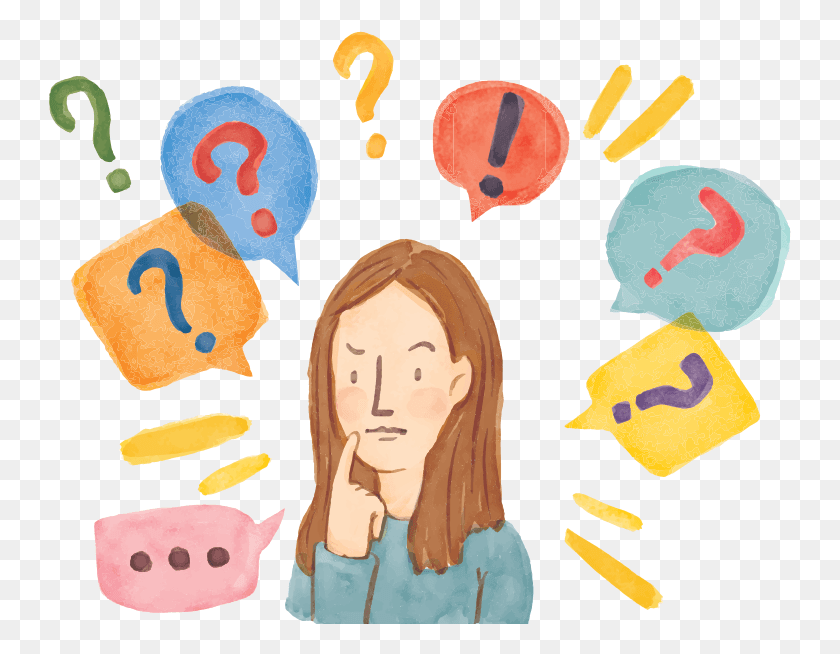 743x594 Types Of Questions Framing Different Types Of Questions, Face, Person, Human HD PNG Download