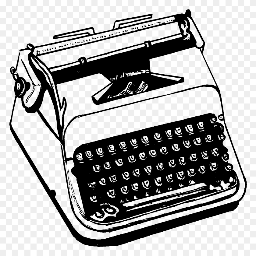 1570x1574 Пишущая Машинка Escritor Logo, Природа, На Открытом Воздухе, Космическое Пространство Png Скачать