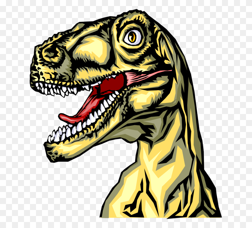 641x700 Tyrannosaurus Rex And Teeth Image Illustration Of Tyranosaurus Rex, Animal, Dinosaur, Reptile HD PNG Download