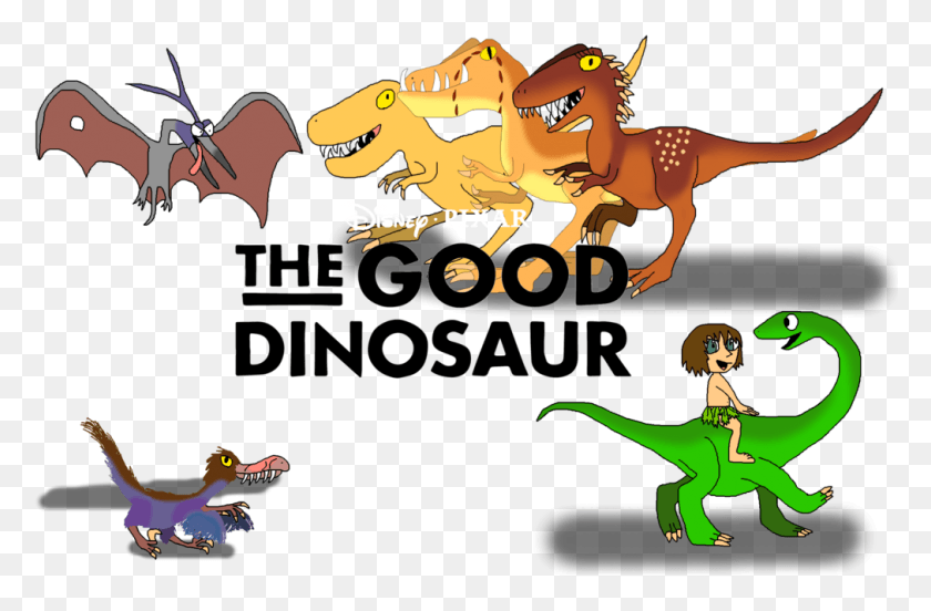 1011x639 Тираннозавр Рекс Хороший Динозавр Хороший Динозавр Bubbha Art, Птица, Животное, Рептилия Png Скачать