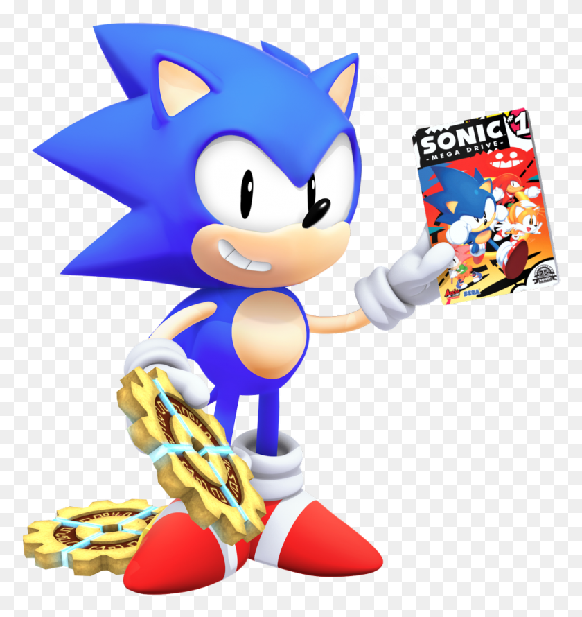 997x1062 Tyson Hesse Sonic 3d, Toy, Graphics HD PNG Download