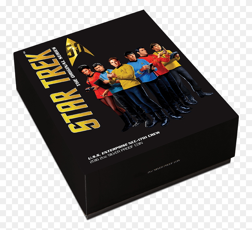 754x706 Uss Enterprise Ncc 1701 Crew Star Trek Star Trek Оригинальный Сериал, Плакат, Реклама, Флаер Png Скачать