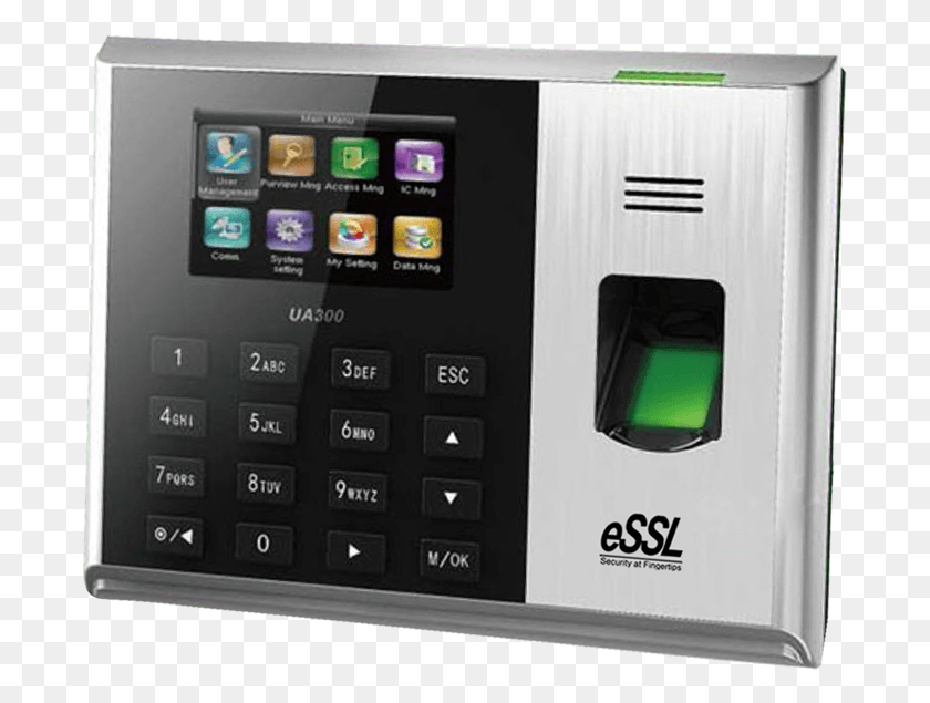691x575 Ua 300 Biometric Reader Zk, Electronics, Phone, Electrical Device HD PNG Download