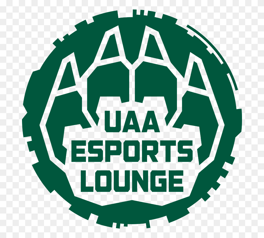 700x698 Uaa Esports Lounge Logo, Symbol, Recycling Symbol, Trademark HD PNG Download