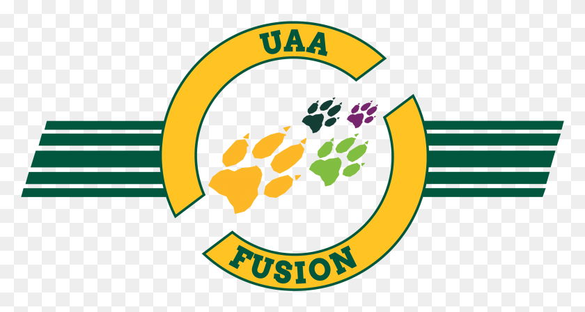 2817x1403 Uaa Fusion Logo Emblem, Label, Text, Symbol HD PNG Download