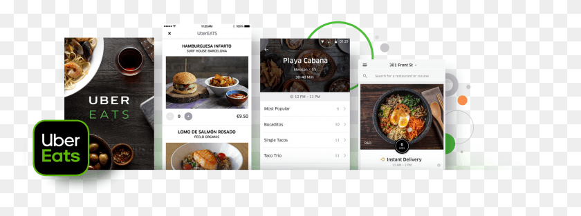 2028x659 Uber Eats React Native App Uber Eats Ui Design, Text, Burger, Food HD PNG Download