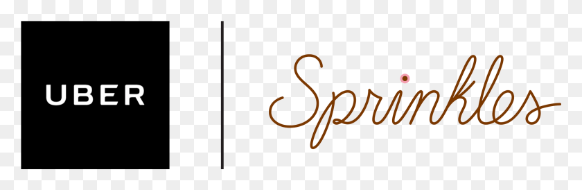 2017x555 Uber Sprinkles Lockup Sprinkles Cupcakes Logo, Text, Handwriting, Alphabet HD PNG Download