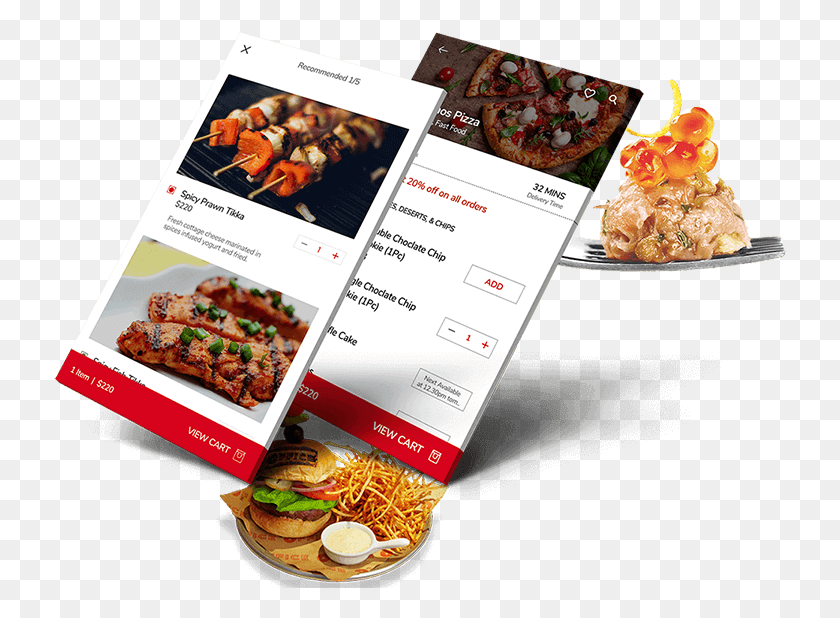 734x558 Ubereats Like App Twice Cooked Pork, Advertisement, Poster, Flyer HD PNG Download