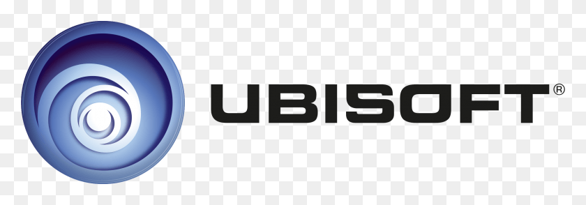 2400x722 Логотип Ubisoft Прозрачный Круг, Текст, Логотип, Символ Hd Png Скачать