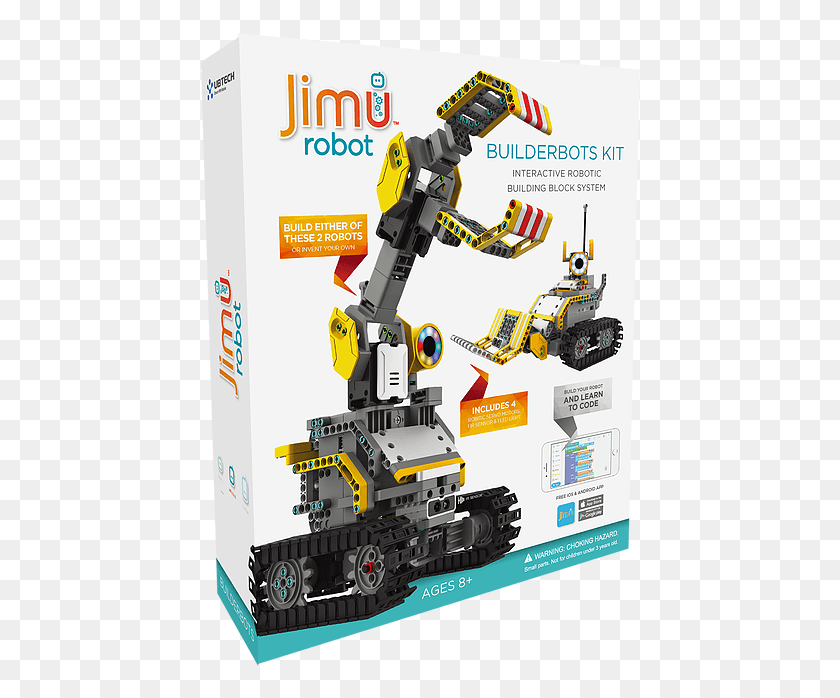 446x638 Ubtech Jimu Robot Builderbots Kit, Игрушка Hd Png Скачать